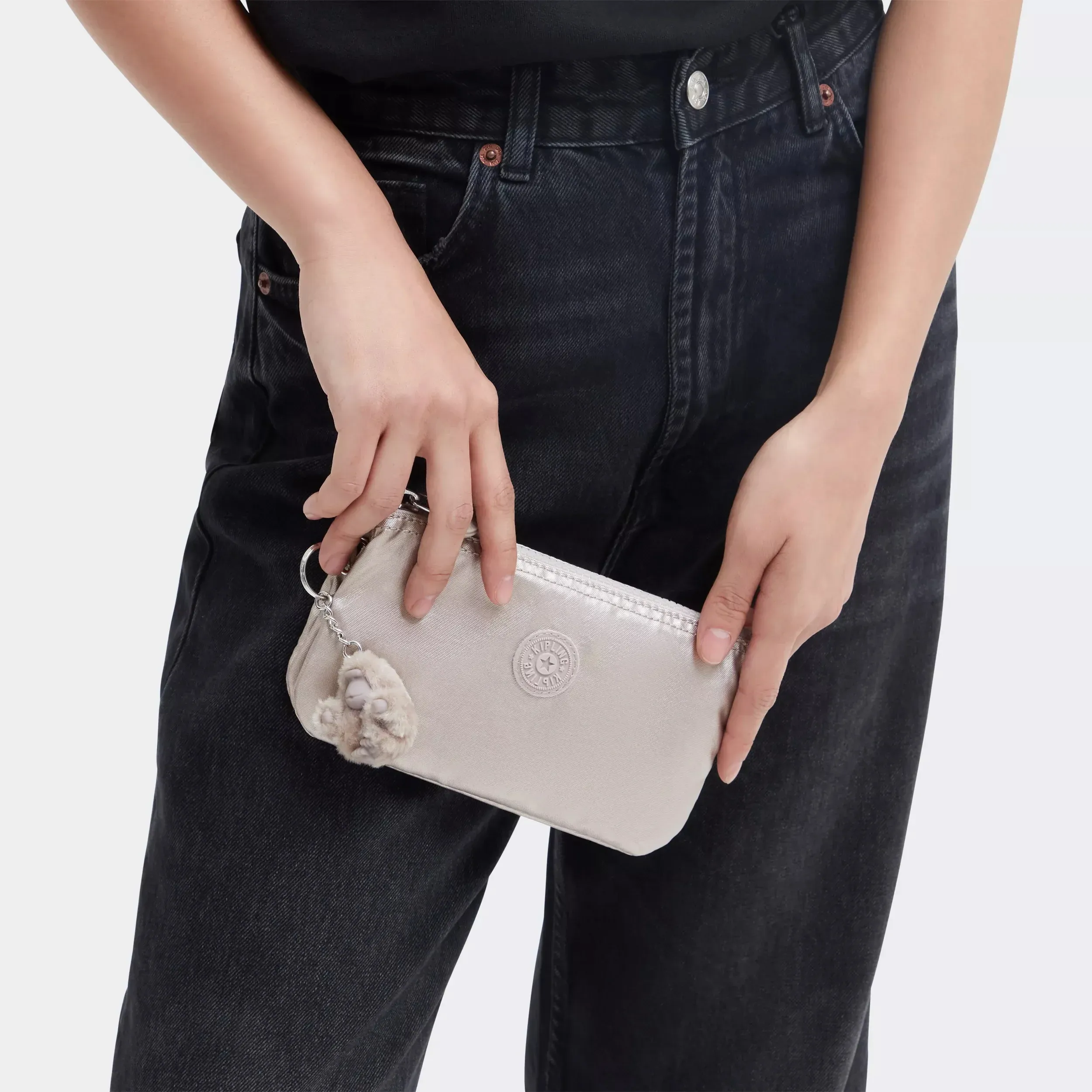 Kreativität Große metallische Tasche