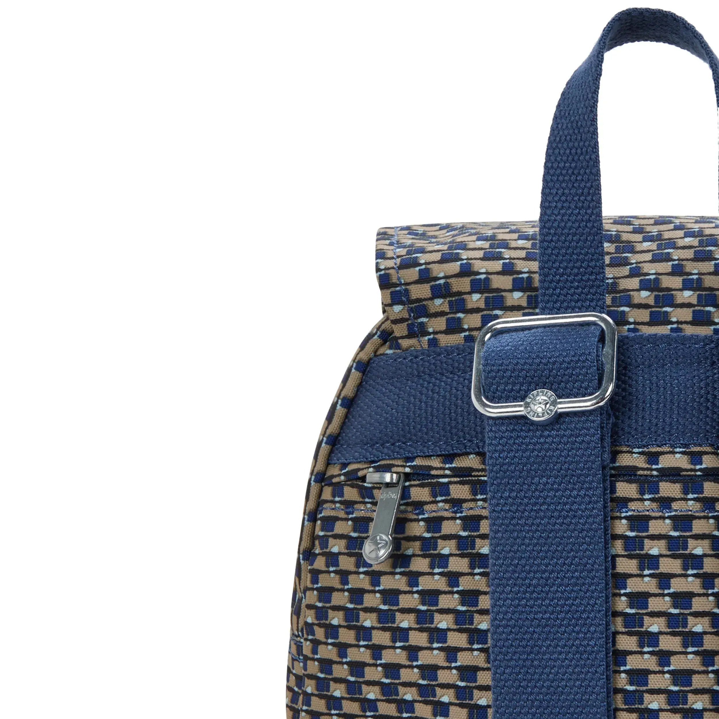 Stadt-Zip-Kleiner Rucksack mit Print