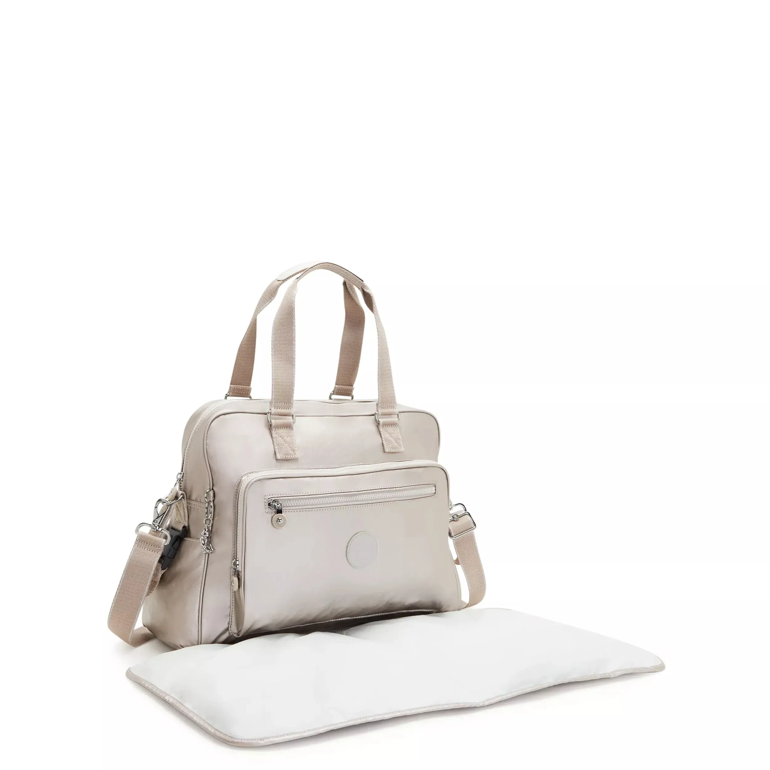 Alanna Metallic Wickeltasche
