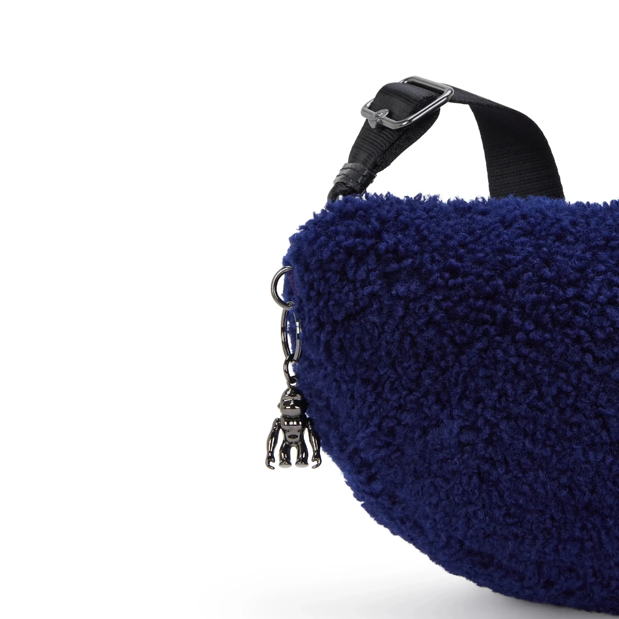 Julissa Small Fuzzy Crescent Umhängetasche