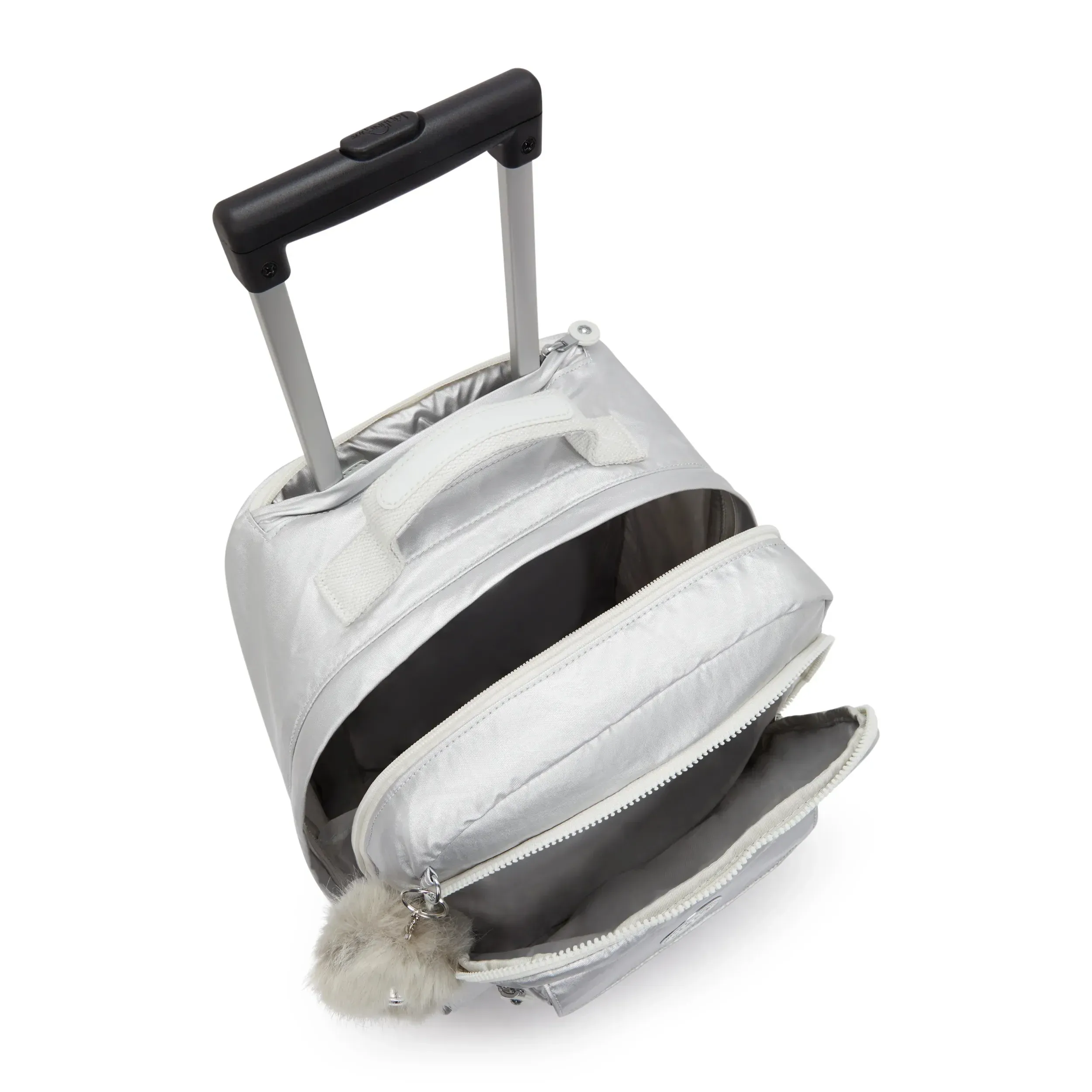 Sanaa Große metallische Rolltasche