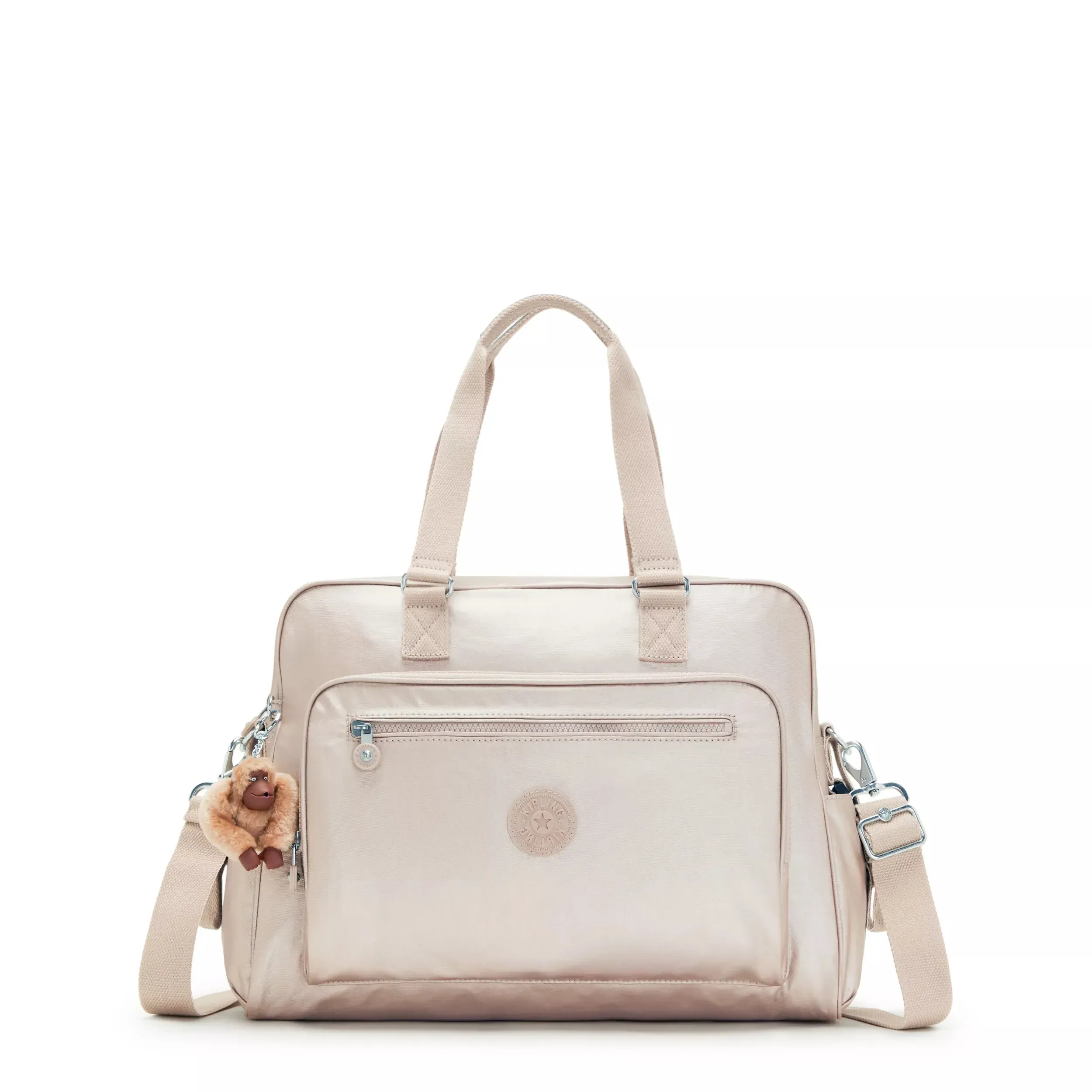 Alanna Metallic Wickeltasche