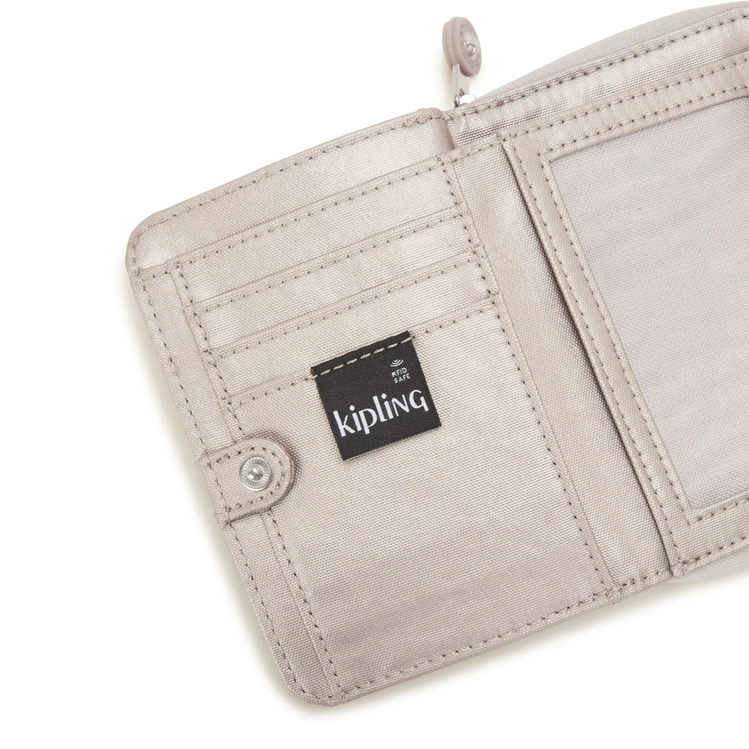 Money Love kleine metallische Brieftasche