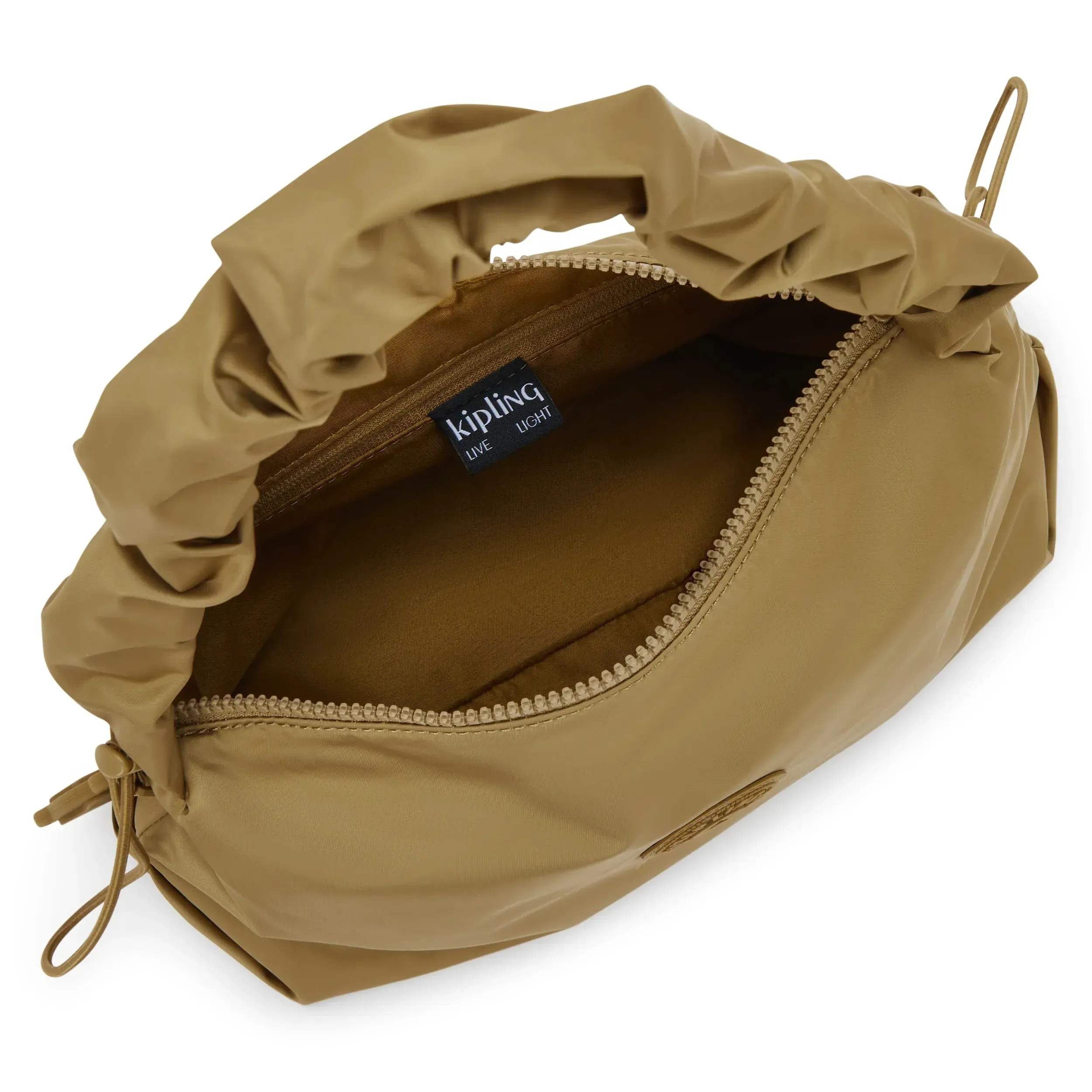 Eleni Medium glatte Satin-Handtasche