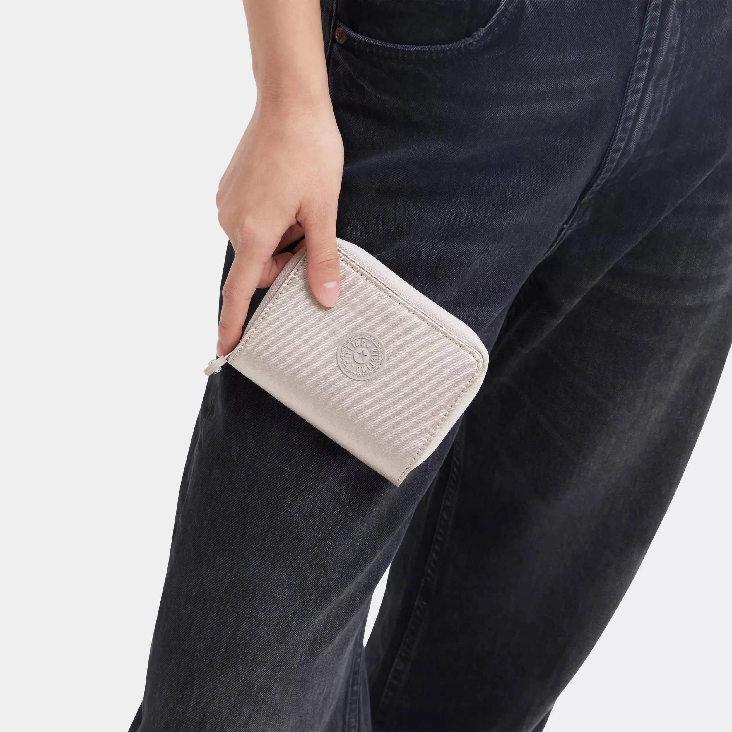 Money Love kleine metallische Brieftasche
