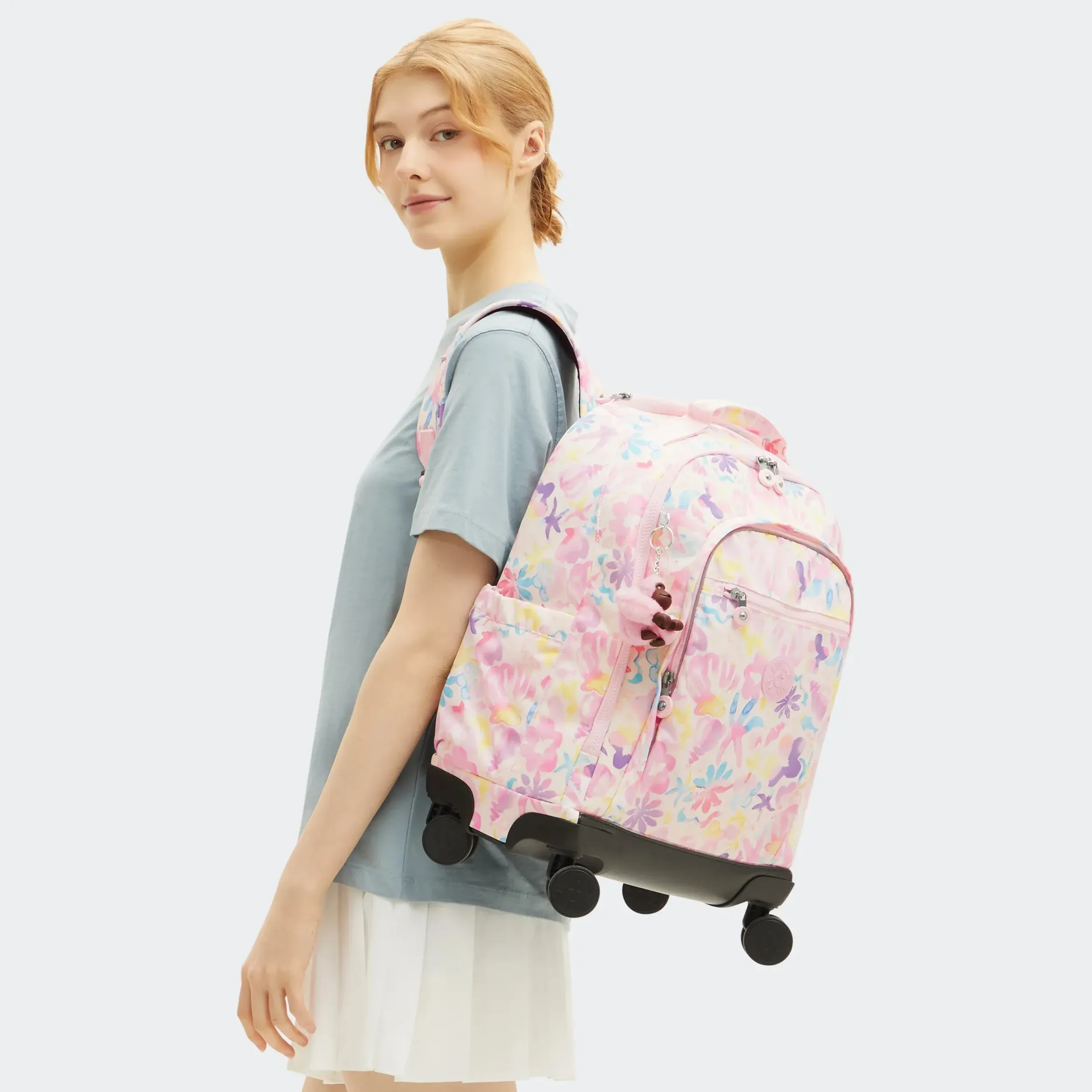 Neu gedruckter 15" Rollrucksack für Laptops